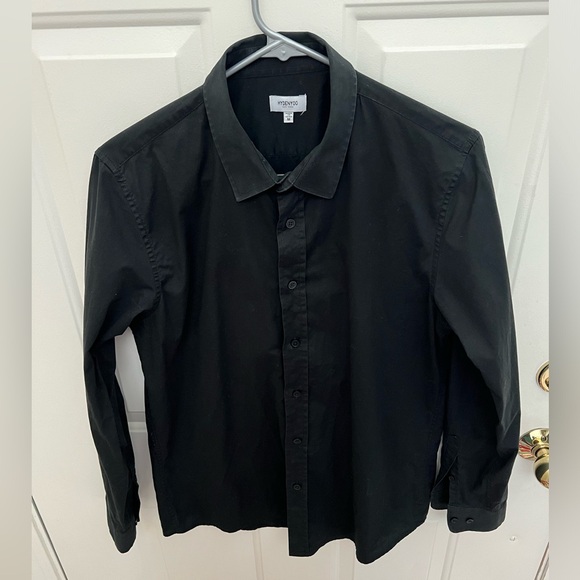 Men’s Medium HYDENYOO Contemporary Style Dress Shirt - Picture 1 of 5